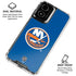 NHL New York Islanders Solid Background Moto G Power 5G (2024) Clear Case