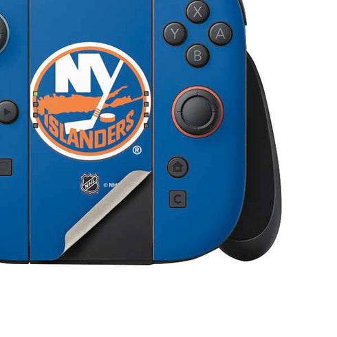 NHL New York Islanders Solid Background Nintendo Switch 2 (2025) Joy-Con Controller Skin