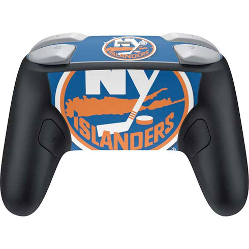 NHL New York Islanders Solid Background Nintendo Switch 2 (2025) Pro Controller Skin