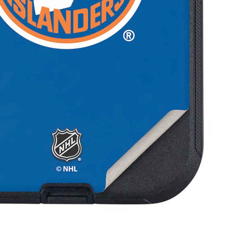 NHL New York Islanders Solid Background Otterbox Defender iPhone Skin