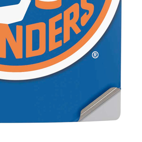 NHL New York Islanders Solid Background PS5 Pro Disk Console Skin