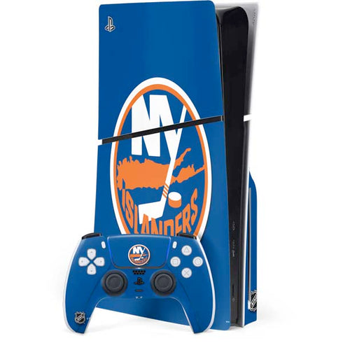 NHL New York Islanders Solid Background PlayStation PS5 Skins
