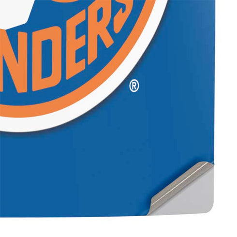 NHL New York Islanders Solid Background PS5 Slim Digital Edition Console Skin