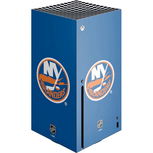 NHL New York Islanders Solid Background Xbox Series X Skins