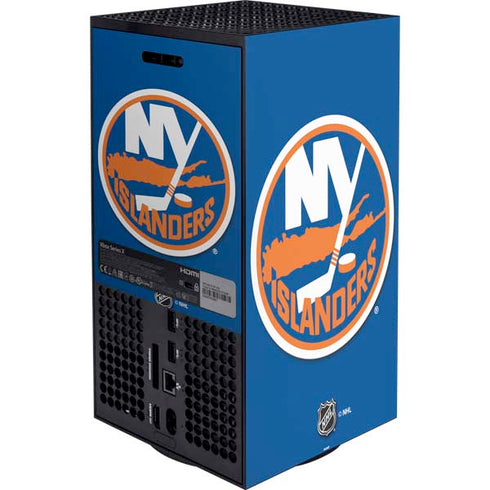 NHL New York Islanders Solid Background XBox Series X Digital Edition Bundle Skin