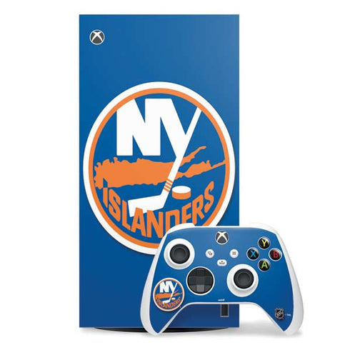 NHL New York Islanders Solid Background Xbox Series X Skins