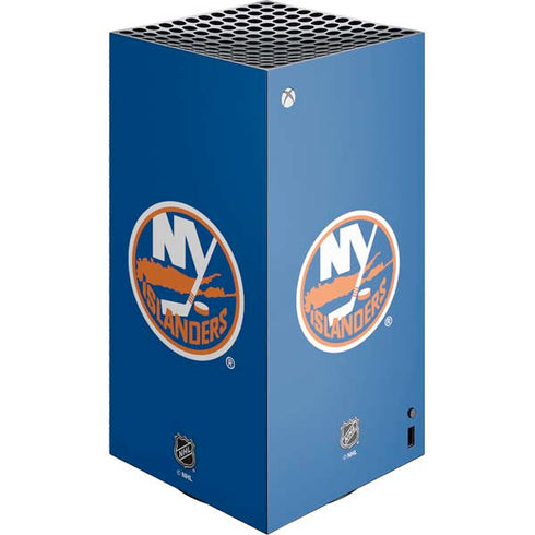 NHL New York Islanders Solid Background XBox Series X Digital Edition Console Skin
