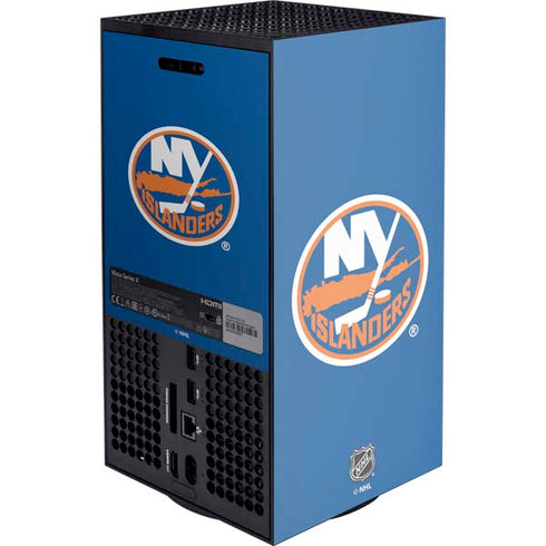 NHL New York Islanders Solid Background XBox Series X Digital Edition Console Skin