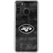 NFL New York Jets Black & White Galaxy A21 Clear Case