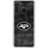 NFL New York Jets Black & White Galaxy A21 Clear Case