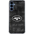 NFL New York Jets Black & White Galaxy A35 5G Clear Case