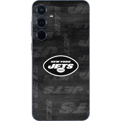 NFL New York Jets Black & White Galaxy A35 5G Skin