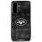NFL New York Jets Black & White Galaxy A36 5G Clear Case