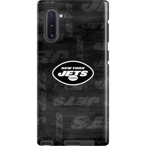 NFL New York Jets Black & White Galaxy Cases