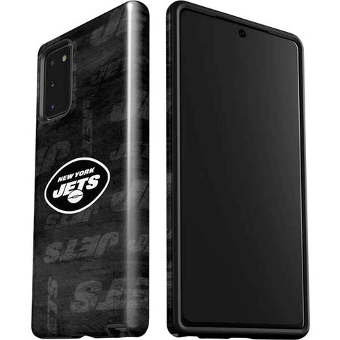 NFL New York Jets Black & White Galaxy Note20 5G Pro Case