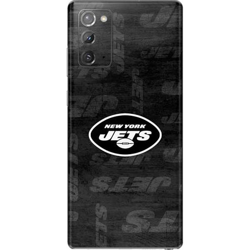 NFL New York Jets Black & White Galaxy Note20 5G Skin
