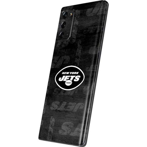 NFL New York Jets Black & White Galaxy Note20 5G Skin