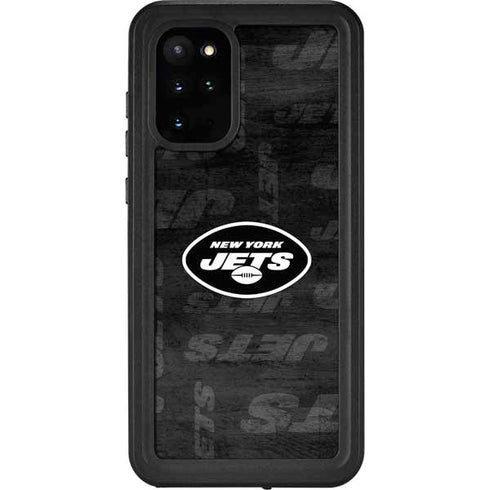 NFL New York Jets Black & White Galaxy S20 Plus Waterproof Case