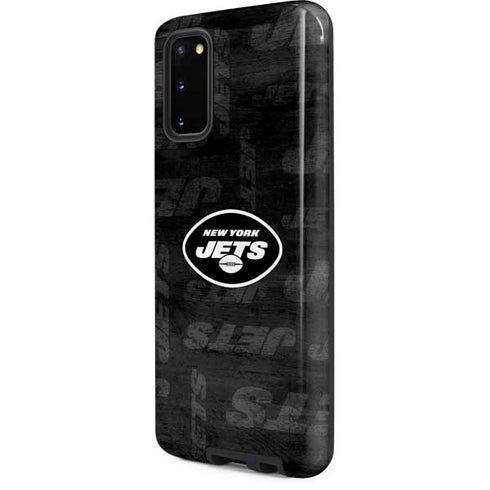 NFL New York Jets Black & White Galaxy S20 Pro Case