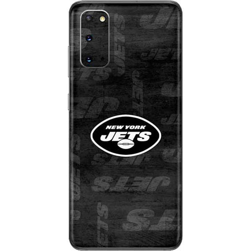 NFL New York Jets Black & White Galaxy S20 Skin