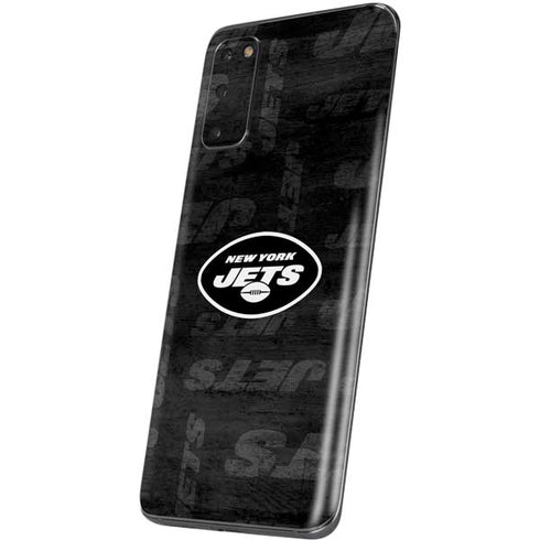 NFL New York Jets Black & White Galaxy S20 Skin