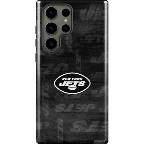 NFL New York Jets Black & White Galaxy S23 Ultra Pro Case
