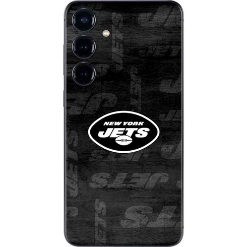 NFL New York Jets Black & White Galaxy S24 Plus Skin