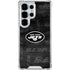 NFL New York Jets Black & White Galaxy S25 Ultra Clear Case