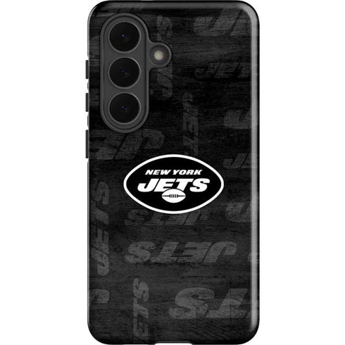NFL New York Jets Black & White Galaxy S26 Impact Case