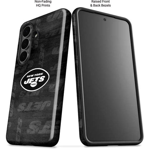 NFL New York Jets Black & White Galaxy S26 Impact Case