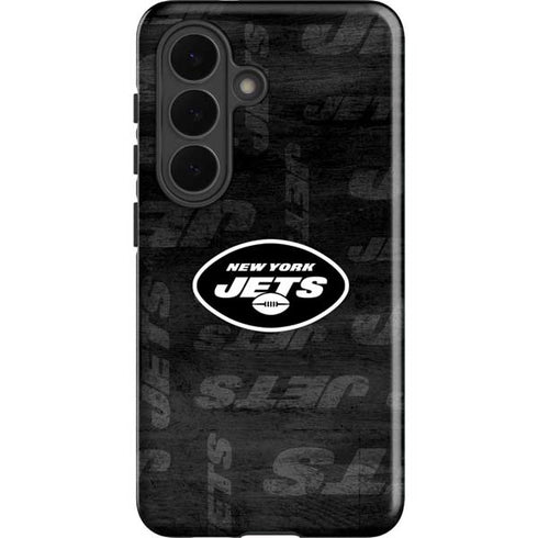 NFL New York Jets Black & White Galaxy S26 Plus Impact Case