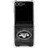 NFL New York Jets Black & White Galaxy Z Flip7 Clear Case