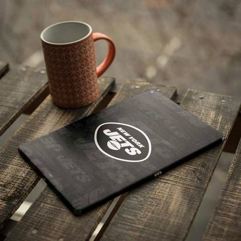NFL New York Jets Black & White iPad Skins