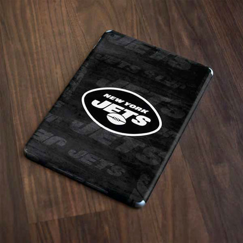 NFL New York Jets Black & White Apple iPad Skin
