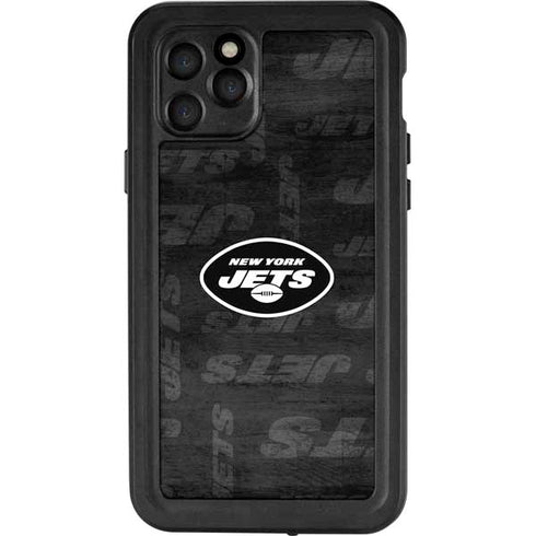 NFL New York Jets Black & White iPhone 11 Pro Waterproof Case