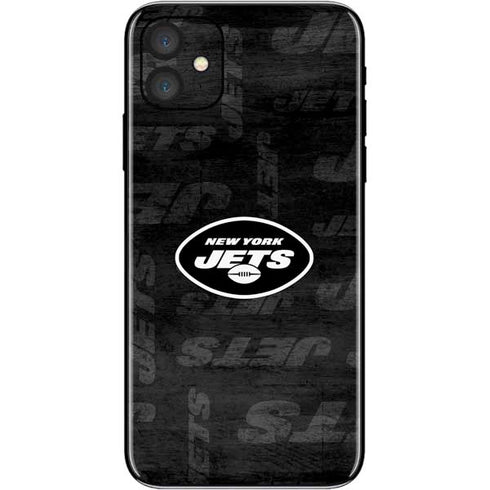 NFL New York Jets Black & White iPhone 11 Skin