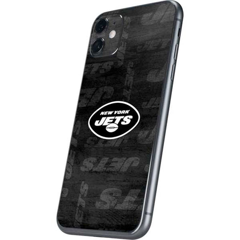 NFL New York Jets Black & White iPhone 11 Skin