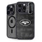 NFL New York Jets Black & White iPhone 15 Pro Kickstand Case