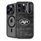 NFL New York Jets Black & White iPhone 15 Pro Max Kickstand Case