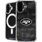 NFL New York Jets Black & White iPhone 16 MagSafe Case