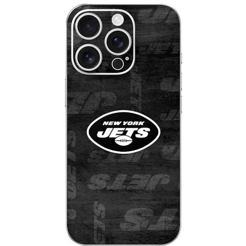 NFL New York Jets Black & White iPhone 16 Pro Skin