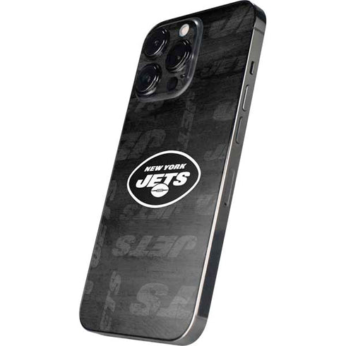 NFL New York Jets Black & White iPhone 16 Pro Skin