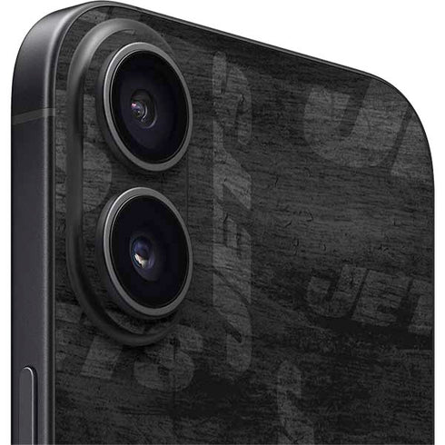 NFL New York Jets Black & White iPhone 16 Skin