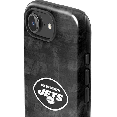 NFL New York Jets Black & White iPhone 16e Impact Case
