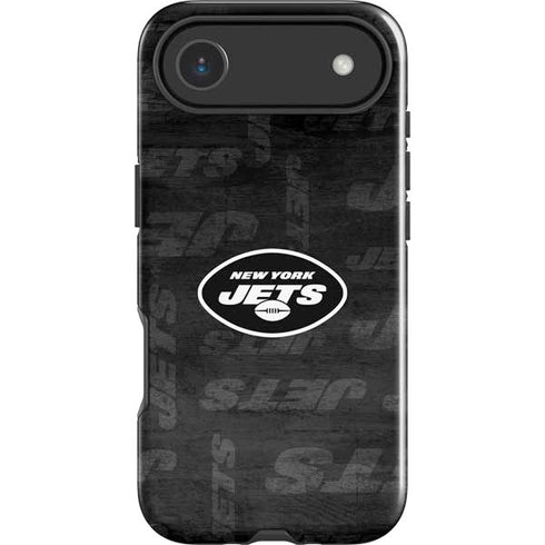 NFL New York Jets Black & White iPhone 17 Air Impact Case