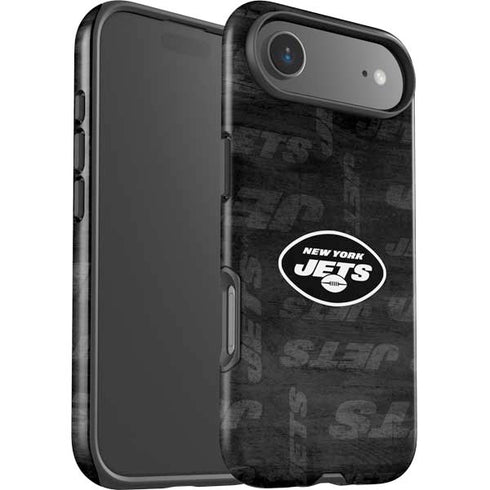 NFL New York Jets Black & White iPhone 17 Air Impact Case