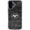 NFL New York Jets Black & White iPhone 17 Clear Case