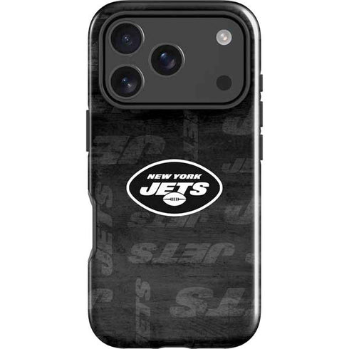 NFL New York Jets Black & White iPhone 17 Pro Max Impact Case