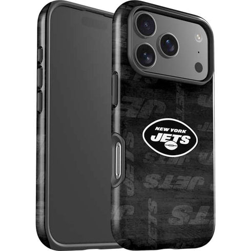 NFL New York Jets Black & White iPhone 17 Pro Max Impact Case