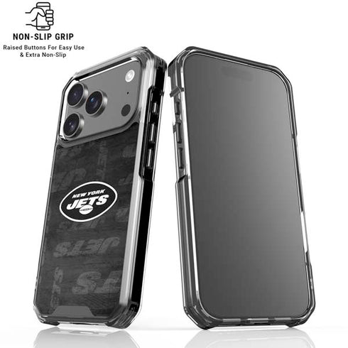 NFL New York Jets Black & White iPhone 17 Pro Max MagSafe Case